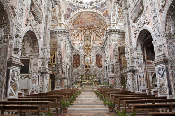 La chiesa di Santa Caterina d&#039;Alessandria a Palermo